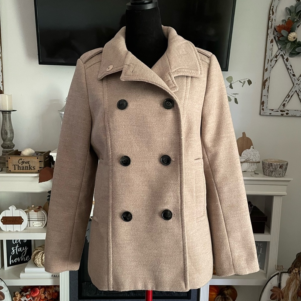 Women’s H&M Khaki Peacoat